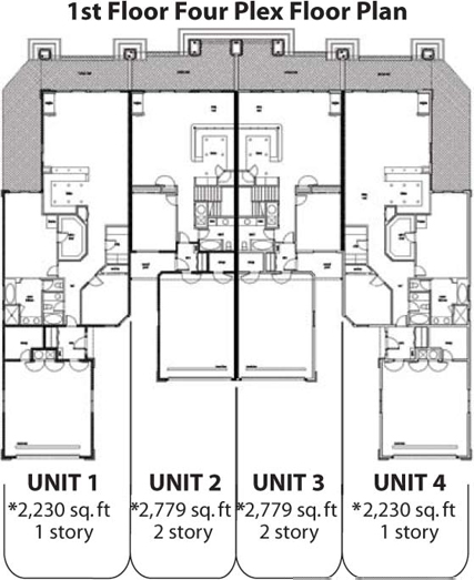 Townhome Floor Plans